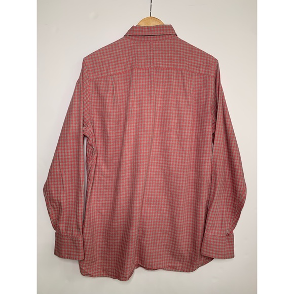 Banana Republic Red Button Down Shirt - MEDIUM - Picture 5 of 5
